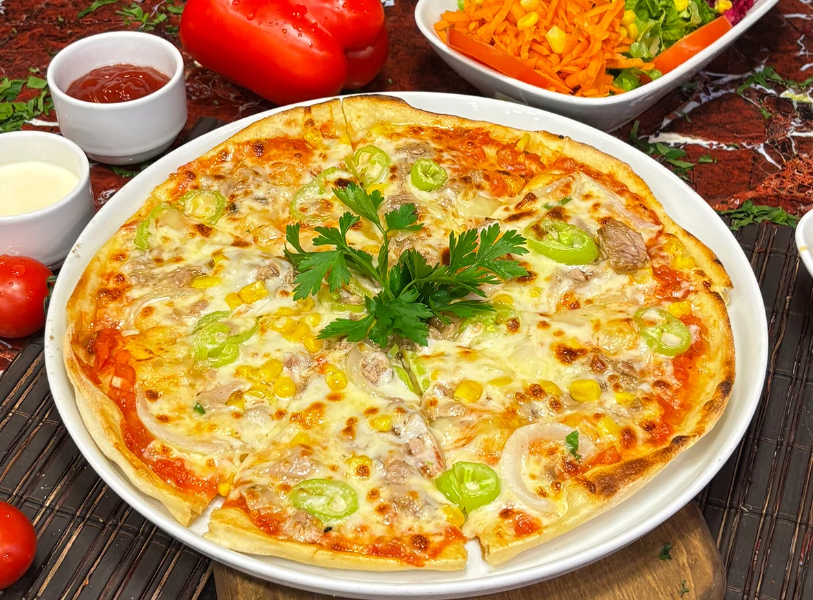 Tonbalıklı Pizza